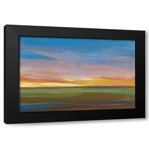 Fading Light II Black Modern Wood Framed Art Print with Double Matting by OToole, Tim