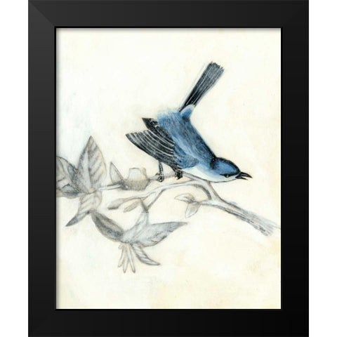 Rustic Aviary III Black Modern Wood Framed Art Print by McCavitt, Naomi