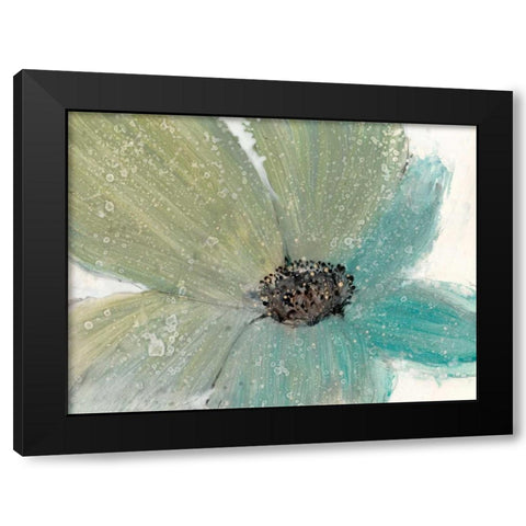 Floral Spirit I Black Modern Wood Framed Art Print with Double Matting by OToole, Tim