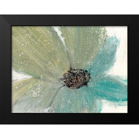 Floral Spirit I Black Modern Wood Framed Art Print by OToole, Tim