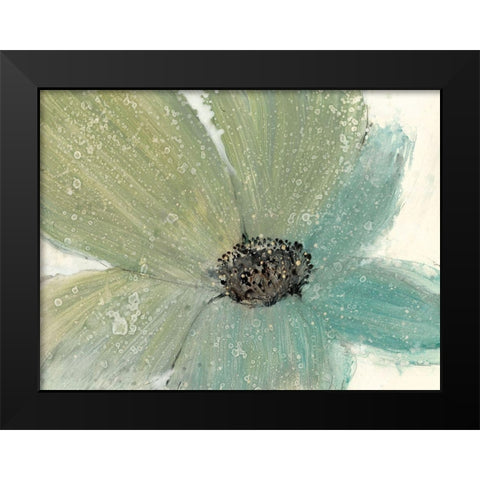 Floral Spirit I Black Modern Wood Framed Art Print by OToole, Tim