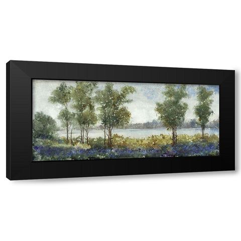 Country Retreat I Black Modern Wood Framed Art Print with Double Matting by OToole, Tim