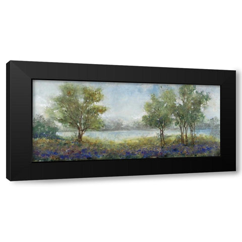 Country Retreat II Black Modern Wood Framed Art Print by OToole, Tim