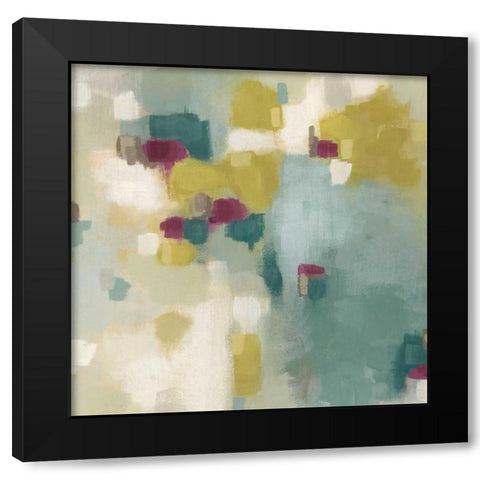 Harbor Lights II Black Modern Wood Framed Art Print by Vess, June Erica