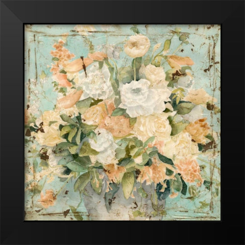 Vintage Arrangement II Black Modern Wood Framed Art Print by Meagher, Megan