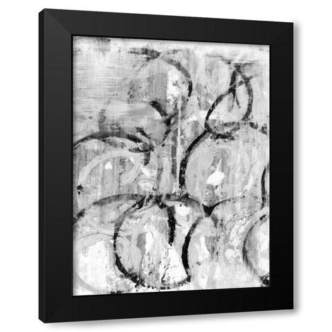 Buffalo I Black Modern Wood Framed Art Print by Fuchs, Jodi