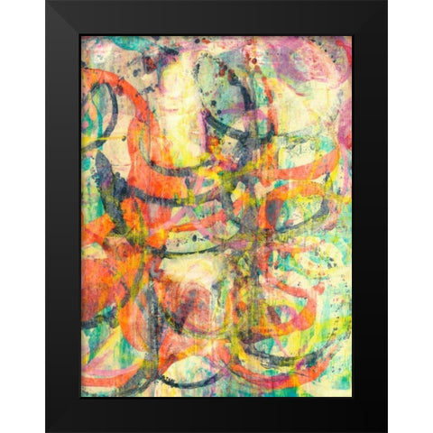 Spectacular II Black Modern Wood Framed Art Print by Fuchs, Jodi