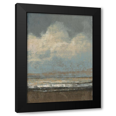 Low Tide II Black Modern Wood Framed Art Print by OToole, Tim