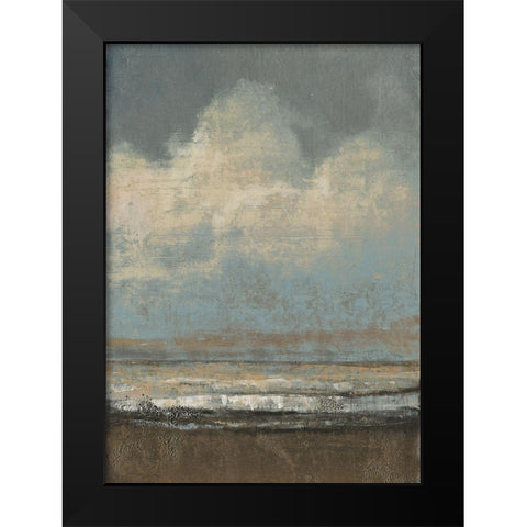 Low Tide II Black Modern Wood Framed Art Print by OToole, Tim