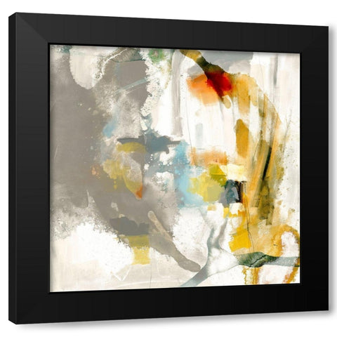 Defy I Black Modern Wood Framed Art Print with Double Matting by Jasper, Sisa