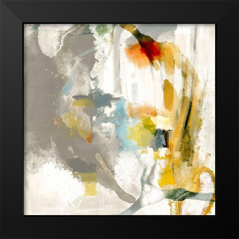 Defy I Black Modern Wood Framed Art Print by Jasper, Sisa