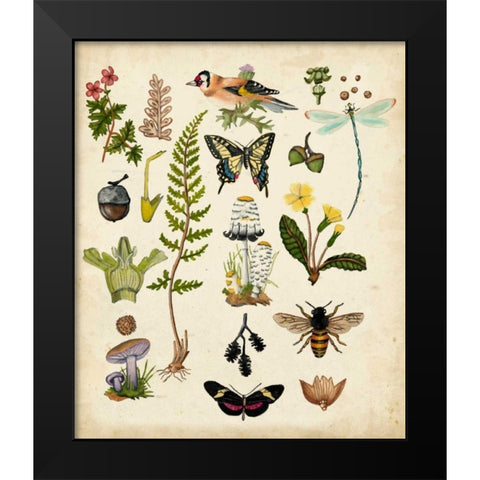 A Walk in the Forest I Black Modern Wood Framed Art Print by McCavitt, Naomi