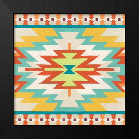 Mesa Motif II Black Modern Wood Framed Art Print by Vess, June Erica