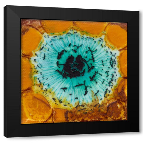 Oculus I Black Modern Wood Framed Art Print with Double Matting by Ludwig, Alicia