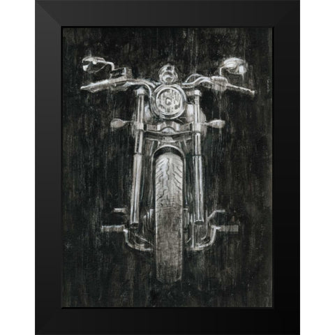 Steel Horse I Black Modern Wood Framed Art Print by Harper, Ethan