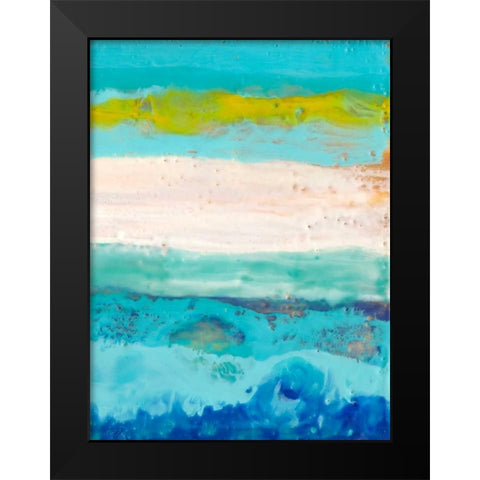 Salt Air II Black Modern Wood Framed Art Print by Ludwig, Alicia