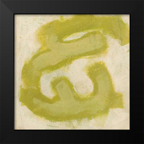 Gestural VIII Black Modern Wood Framed Art Print by Vess, June Erica