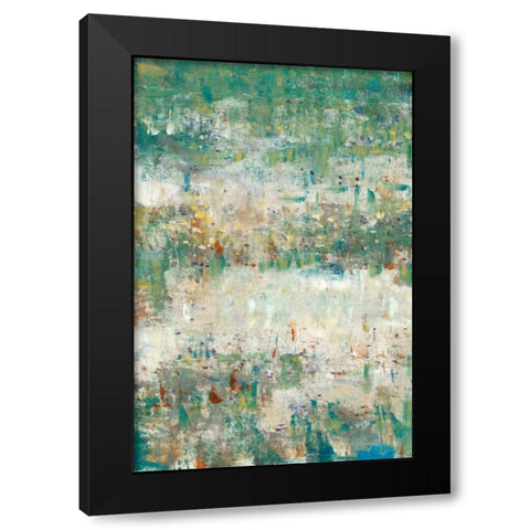 Flower Path II Black Modern Wood Framed Art Print by OToole, Tim