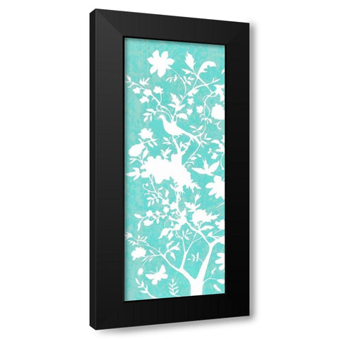 Graphic Chinoiserie I Black Modern Wood Framed Art Print by McCavitt, Naomi