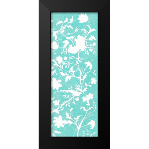 Graphic Chinoiserie II Black Modern Wood Framed Art Print by McCavitt, Naomi