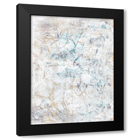 Dendrite I Black Modern Wood Framed Art Print with Double Matting by Stramel, RenTe W.