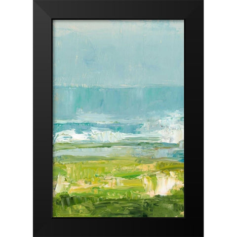 Coastal Overlook I Black Modern Wood Framed Art Print by Harper, Ethan