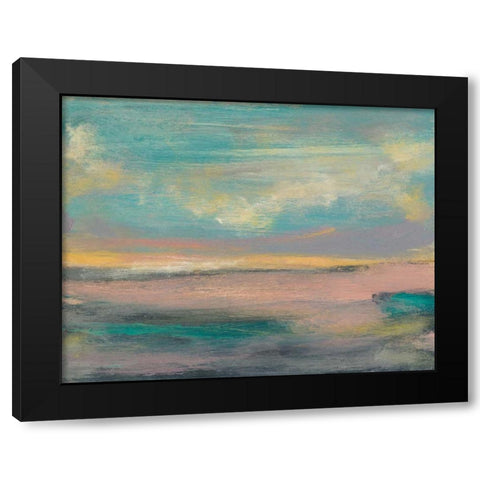 Sunset Study VI Black Modern Wood Framed Art Print with Double Matting by Goldberger, Jennifer