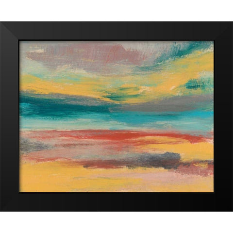 Sunset Study IX Black Modern Wood Framed Art Print by Goldberger, Jennifer