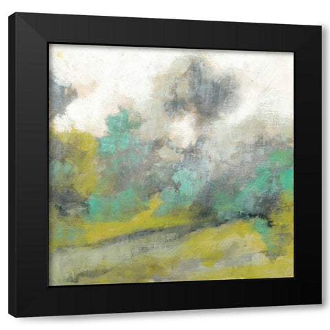 Pastel Walk I Black Modern Wood Framed Art Print by Goldberger, Jennifer