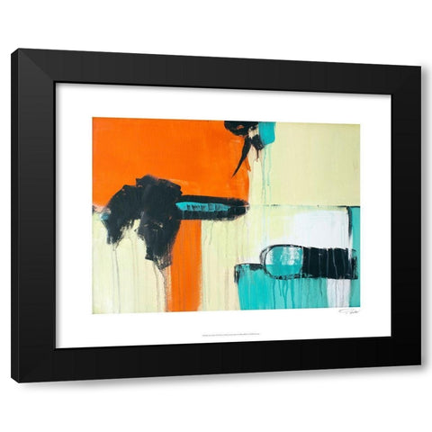 Life on Mars I Black Modern Wood Framed Art Print with Double Matting by Orlov, Irena