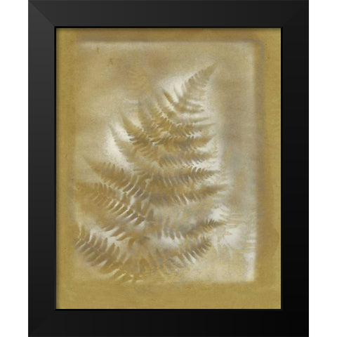 Shadows and Ferns III Black Modern Wood Framed Art Print by Stramel, Renee W.