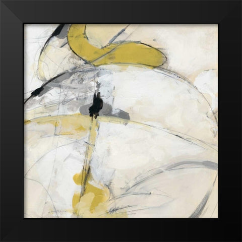 Trajectory I Black Modern Wood Framed Art Print by Vess, June Erica