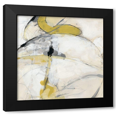 Trajectory I Black Modern Wood Framed Art Print with Double Matting by Vess, June Erica