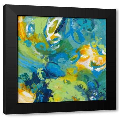 Wash Cycle Black Modern Wood Framed Art Print by Bothne, Janet