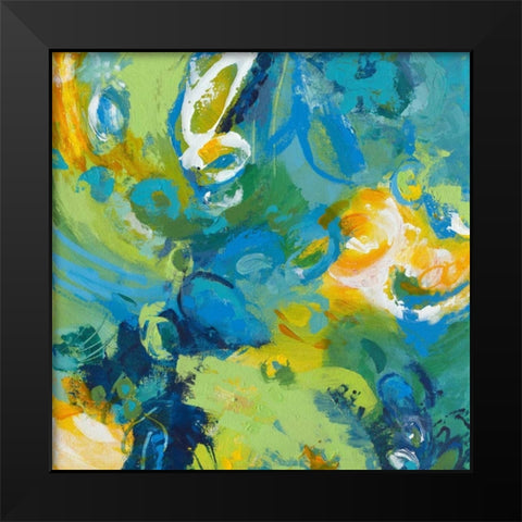 Wash Cycle Black Modern Wood Framed Art Print by Bothne, Janet