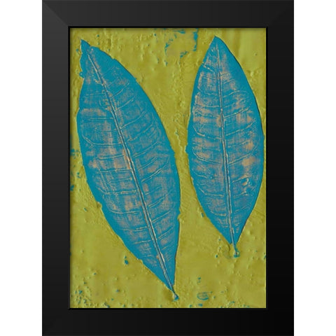 Tropicale II Black Modern Wood Framed Art Print by Ludwig, Alicia