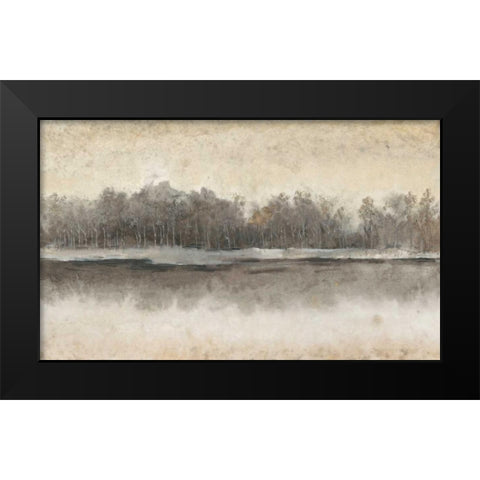 Edgewater I Black Modern Wood Framed Art Print by Tim OToole