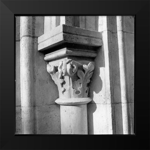 Architecture Detail IV Budapest Black Modern Wood Framed Art Print by DeNardo, Laura