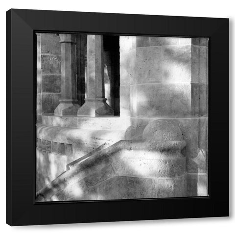 Architecture Detail V Budapest Black Modern Wood Framed Art Print by DeNardo, Laura