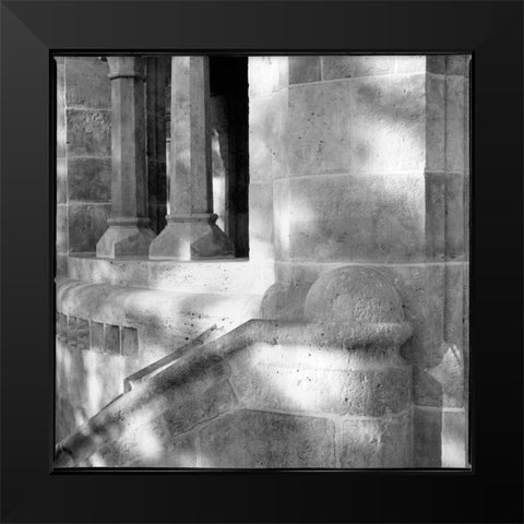 Architecture Detail V Budapest Black Modern Wood Framed Art Print by DeNardo, Laura