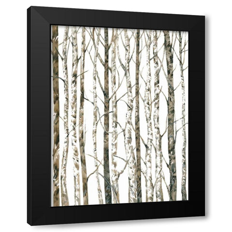 Bare I Black Modern Wood Framed Art Print with Double Matting by OToole, Tim