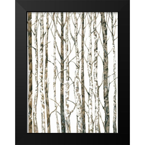Bare I Black Modern Wood Framed Art Print by OToole, Tim