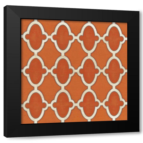 Market Motifs III Black Modern Wood Framed Art Print by Vess, June Erica