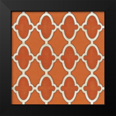 Market Motifs III Black Modern Wood Framed Art Print by Vess, June Erica