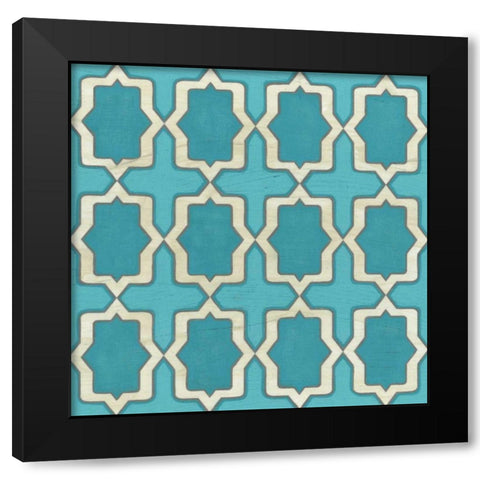 Market Motifs V Black Modern Wood Framed Art Print with Double Matting by Vess, June Erica