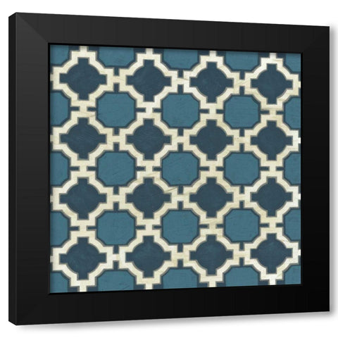 Market Motifs VI Black Modern Wood Framed Art Print by Vess, June Erica