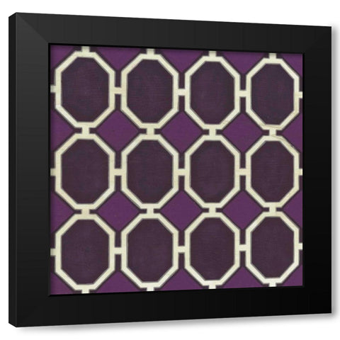 Market Motifs VIII Black Modern Wood Framed Art Print by Vess, June Erica