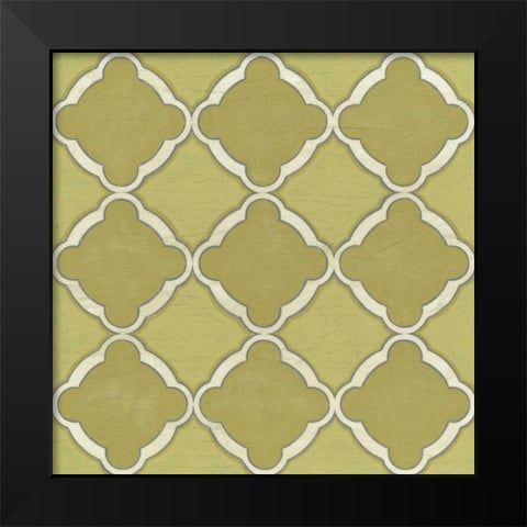 Market Motifs IX Black Modern Wood Framed Art Print by Vess, June Erica