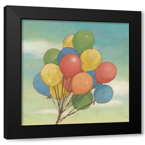 Fly Away I Black Modern Wood Framed Art Print by Meagher, Megan