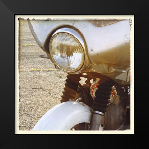 Sunset Ride II Black Modern Wood Framed Art Print by Stramel, Renee W.